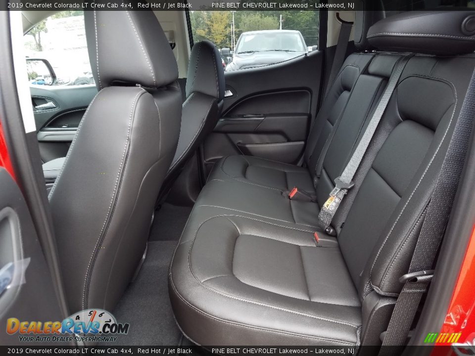 Rear Seat of 2019 Chevrolet Colorado LT Crew Cab 4x4 Photo #6