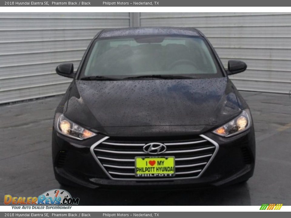 2018 Hyundai Elantra SE Phantom Black / Black Photo #2