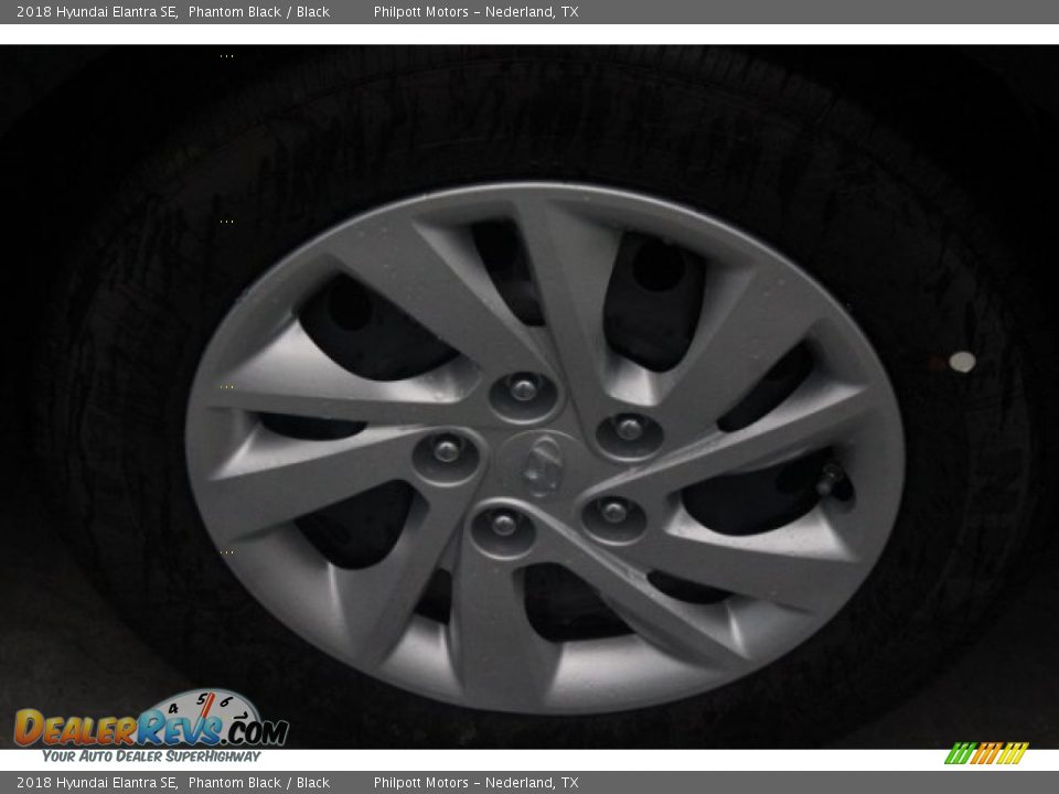 2018 Hyundai Elantra SE Phantom Black / Black Photo #6