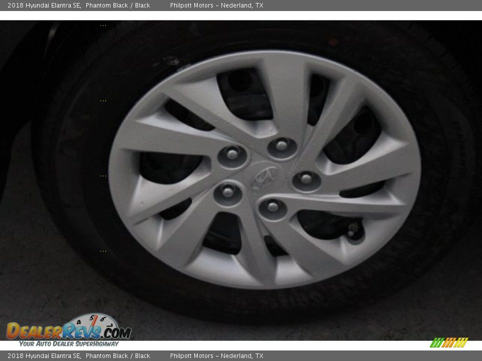 2018 Hyundai Elantra SE Phantom Black / Black Photo #10