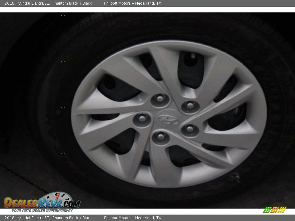 2018 Hyundai Elantra SE Phantom Black / Black Photo #11