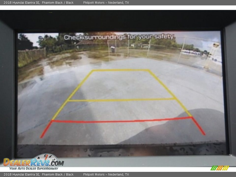 2018 Hyundai Elantra SE Phantom Black / Black Photo #15