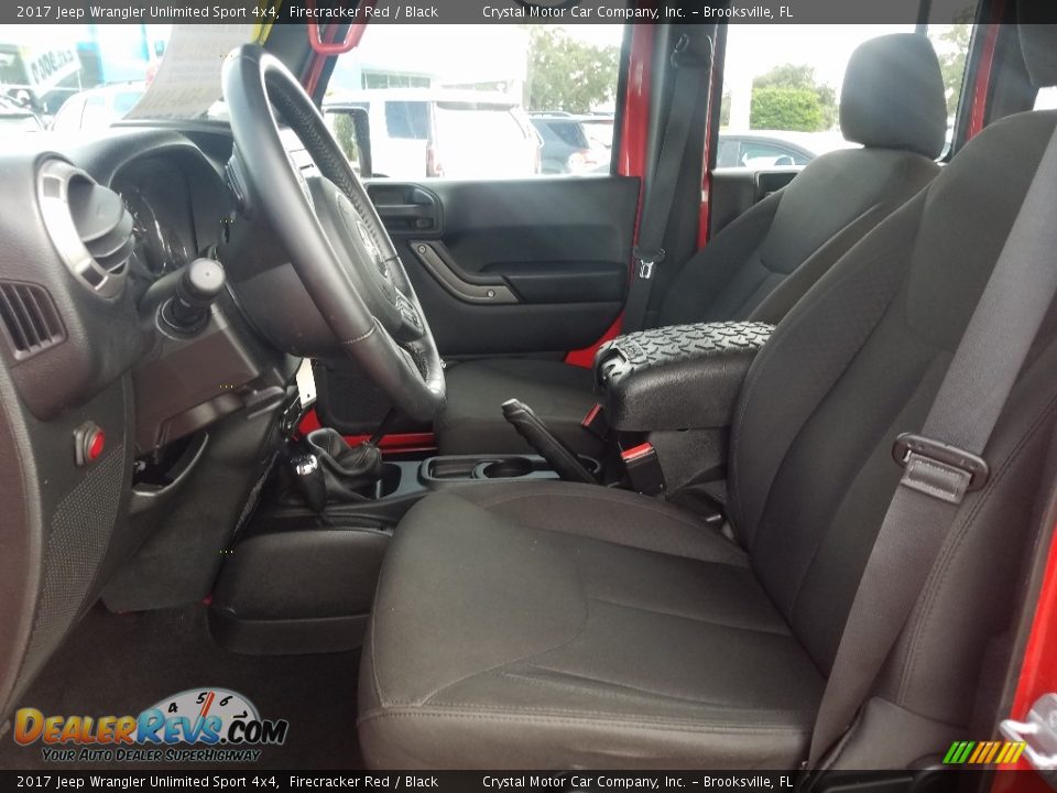 2017 Jeep Wrangler Unlimited Sport 4x4 Firecracker Red / Black Photo #9