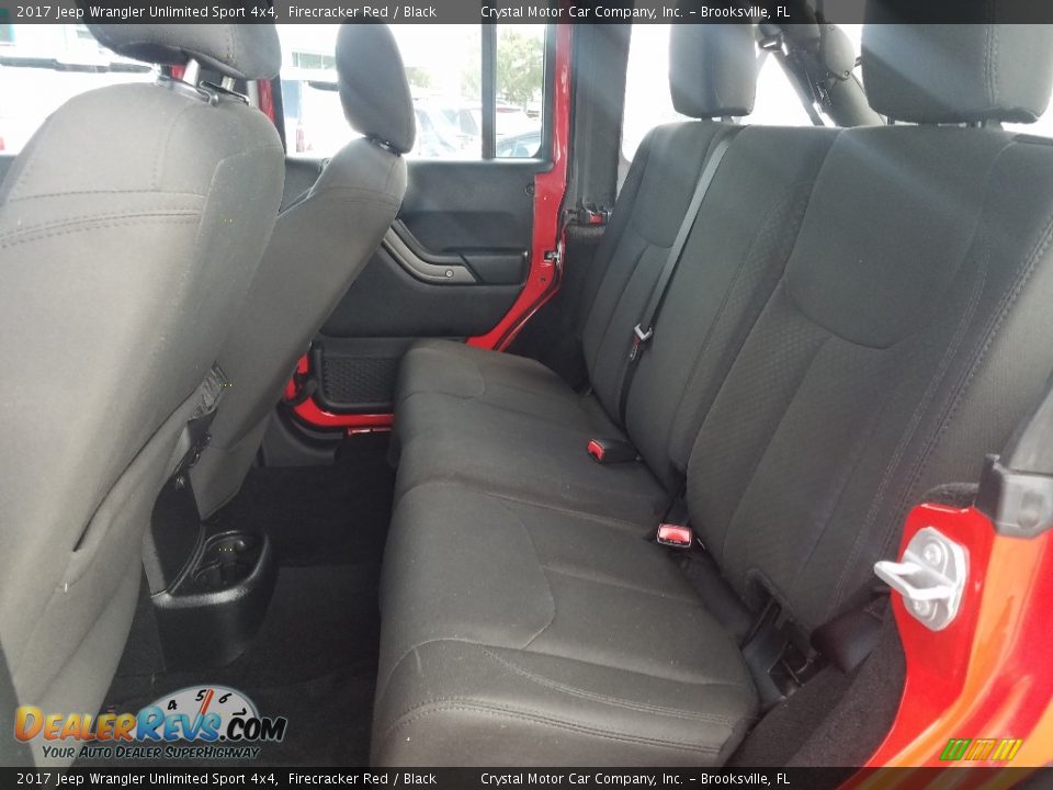 2017 Jeep Wrangler Unlimited Sport 4x4 Firecracker Red / Black Photo #10