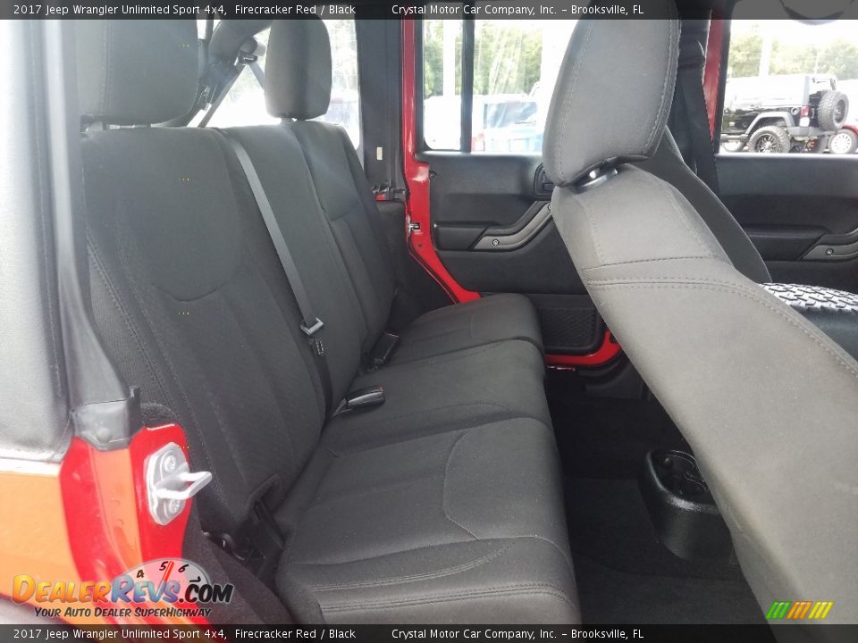 2017 Jeep Wrangler Unlimited Sport 4x4 Firecracker Red / Black Photo #11