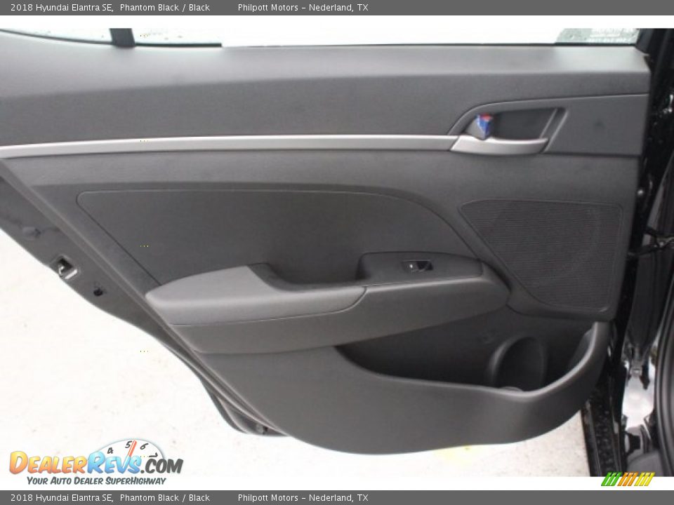2018 Hyundai Elantra SE Phantom Black / Black Photo #21
