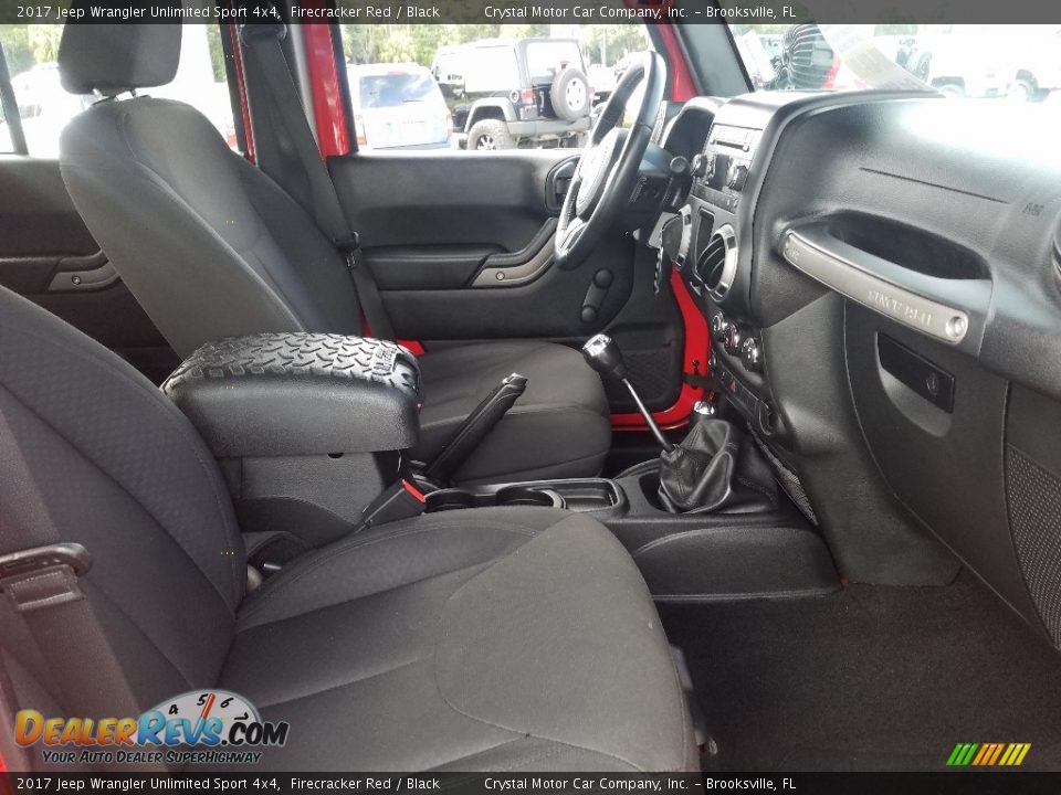 2017 Jeep Wrangler Unlimited Sport 4x4 Firecracker Red / Black Photo #12