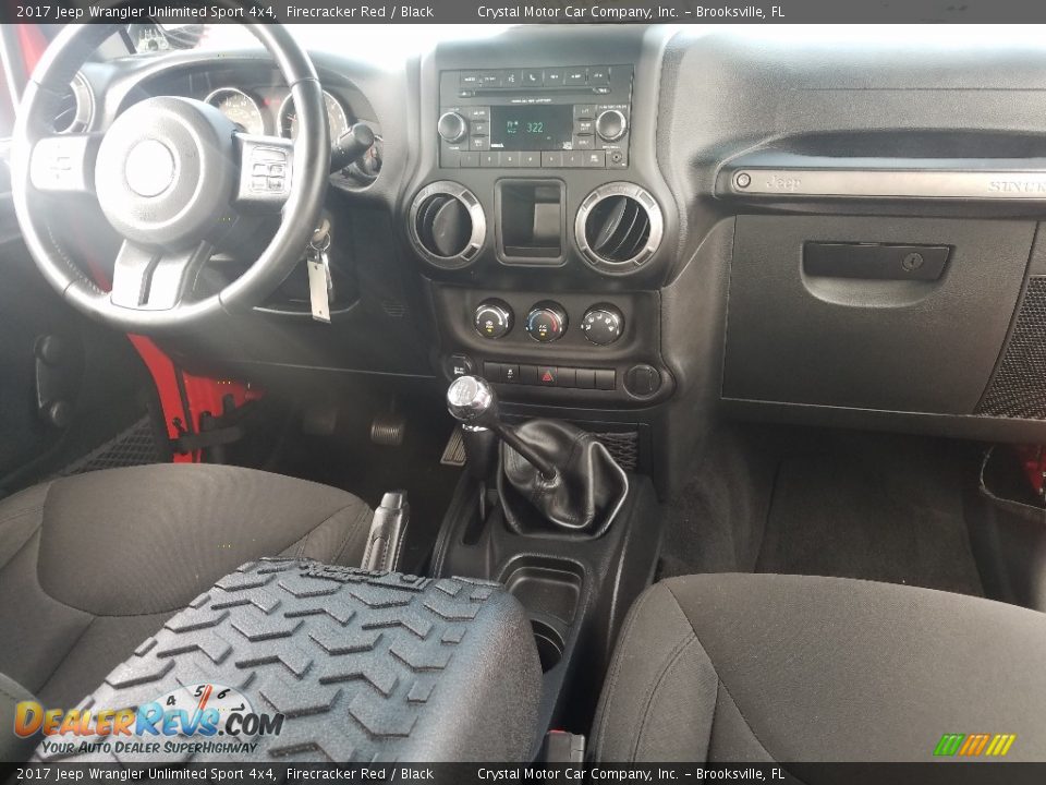 2017 Jeep Wrangler Unlimited Sport 4x4 Firecracker Red / Black Photo #13