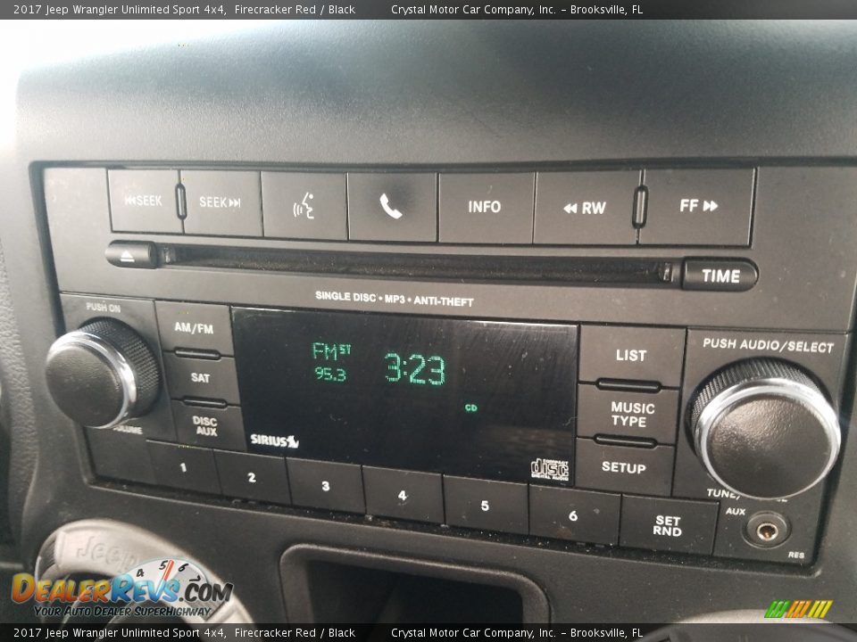2017 Jeep Wrangler Unlimited Sport 4x4 Firecracker Red / Black Photo #15