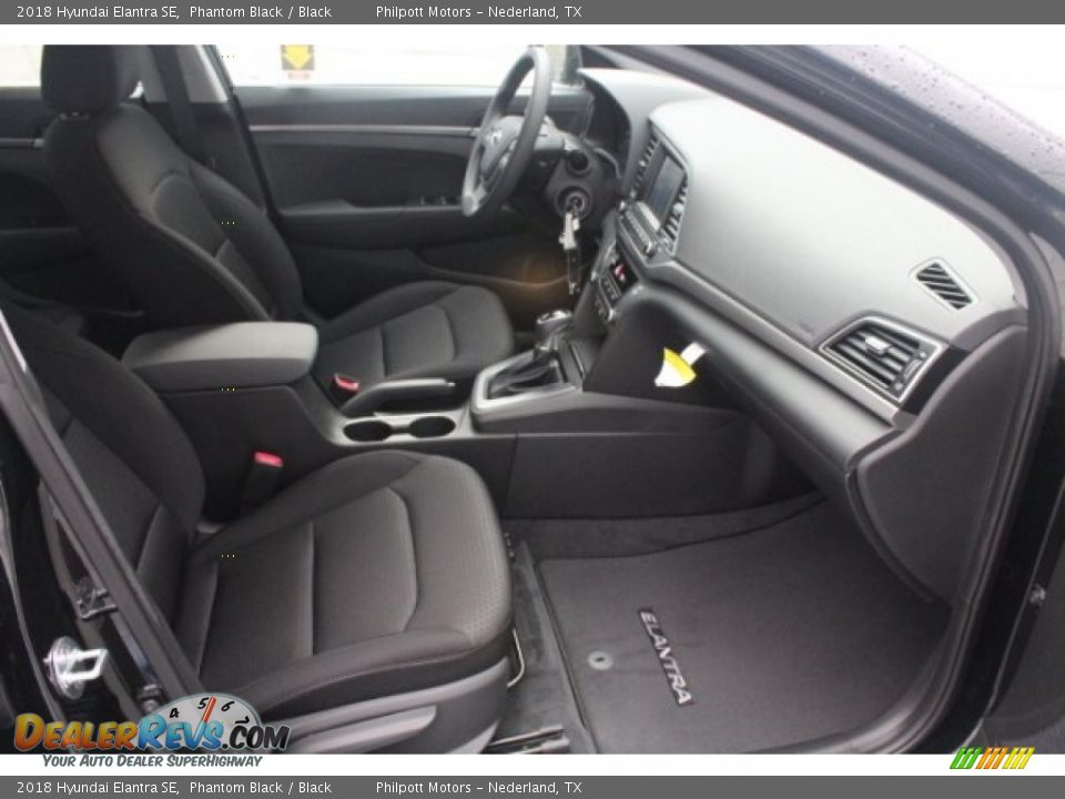 2018 Hyundai Elantra SE Phantom Black / Black Photo #30