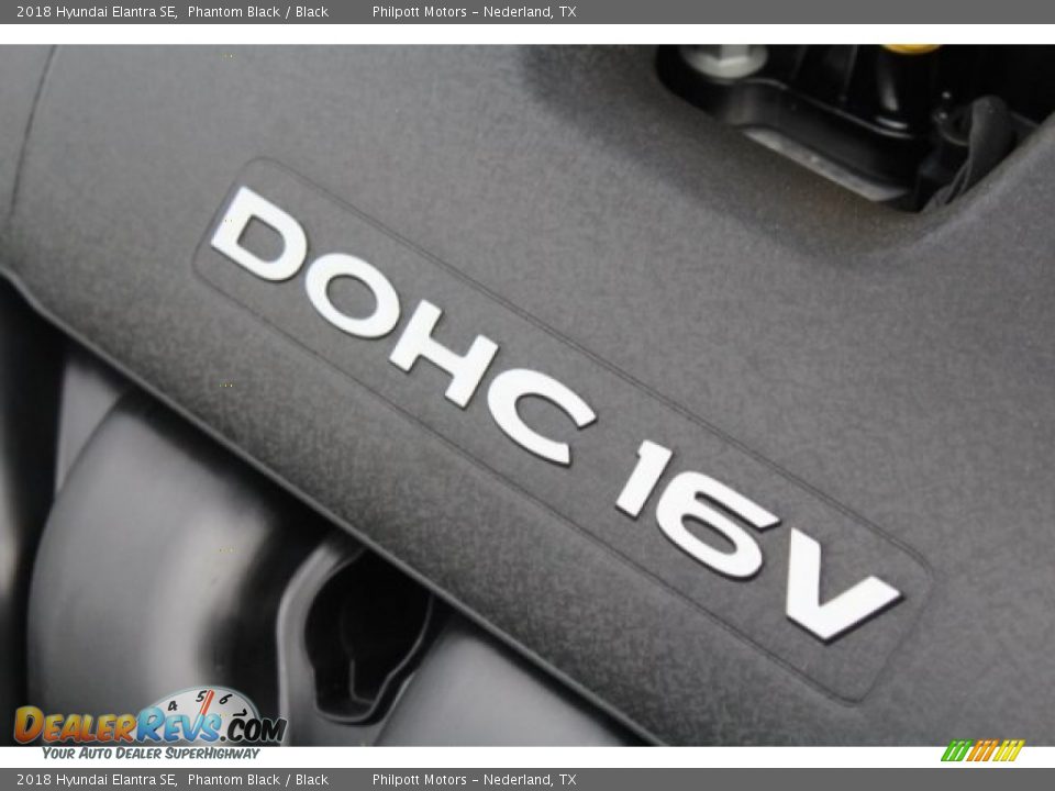 2018 Hyundai Elantra SE Phantom Black / Black Photo #32