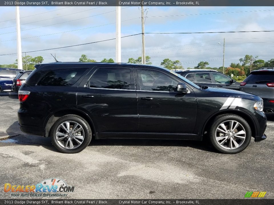 2013 Dodge Durango SXT Brilliant Black Crystal Pearl / Black Photo #6