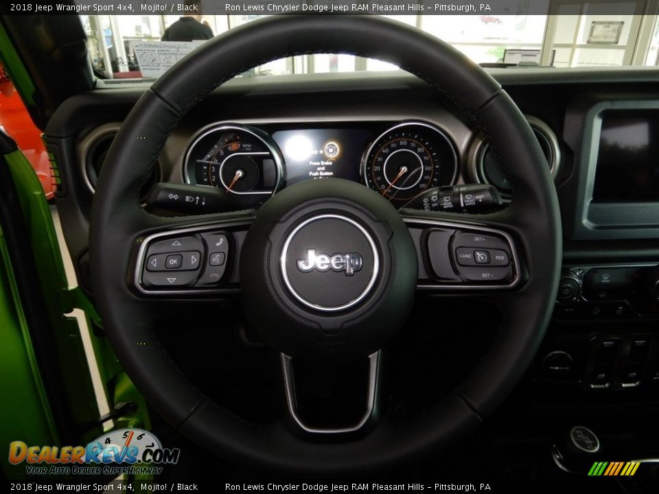 2018 Jeep Wrangler Sport 4x4 Steering Wheel Photo #15