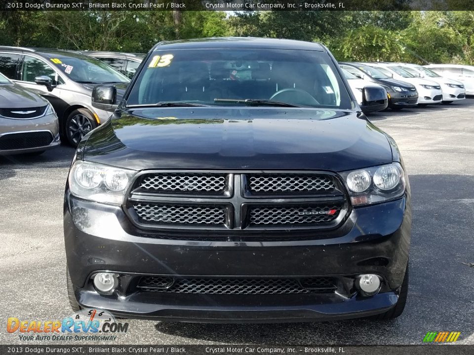 2013 Dodge Durango SXT Brilliant Black Crystal Pearl / Black Photo #8