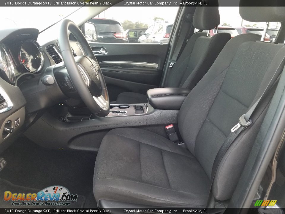 2013 Dodge Durango SXT Brilliant Black Crystal Pearl / Black Photo #9