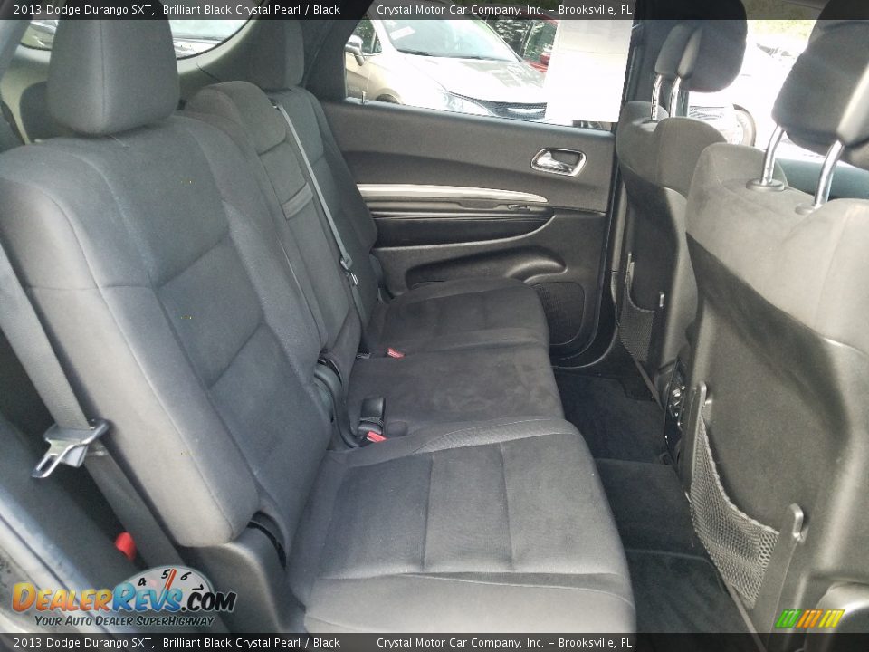 2013 Dodge Durango SXT Brilliant Black Crystal Pearl / Black Photo #12