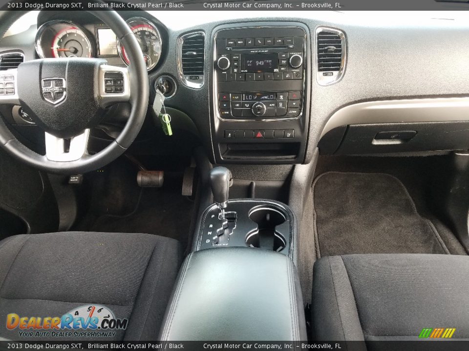 2013 Dodge Durango SXT Brilliant Black Crystal Pearl / Black Photo #14