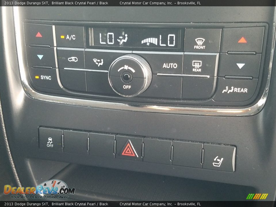 2013 Dodge Durango SXT Brilliant Black Crystal Pearl / Black Photo #17