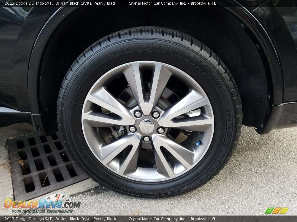 2013 Dodge Durango SXT Brilliant Black Crystal Pearl / Black Photo #20