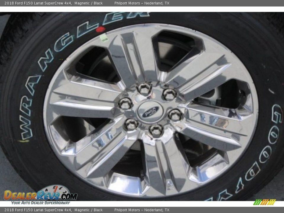 2018 Ford F150 Lariat SuperCrew 4x4 Magnetic / Black Photo #5