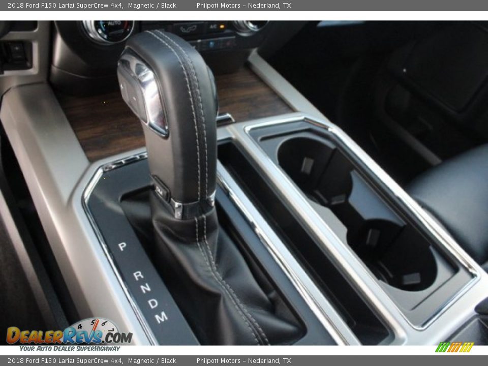 2018 Ford F150 Lariat SuperCrew 4x4 Magnetic / Black Photo #19