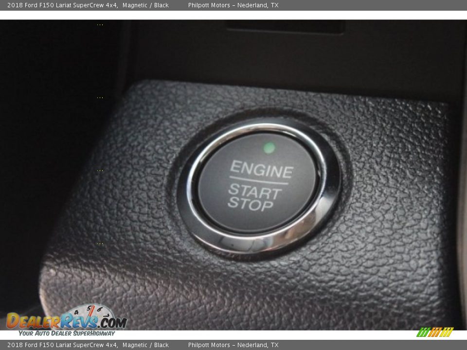 2018 Ford F150 Lariat SuperCrew 4x4 Magnetic / Black Photo #20