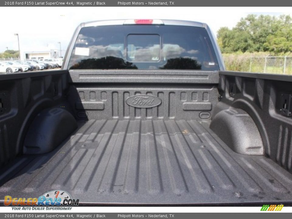 2018 Ford F150 Lariat SuperCrew 4x4 Magnetic / Black Photo #29