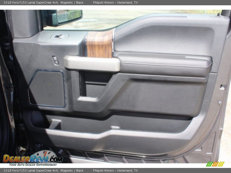 2018 Ford F150 Lariat SuperCrew 4x4 Magnetic / Black Photo #32