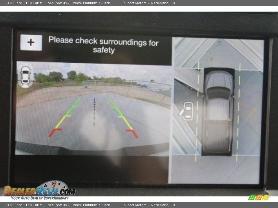 2018 Ford F150 Lariat SuperCrew 4x4 White Platinum / Black Photo #16