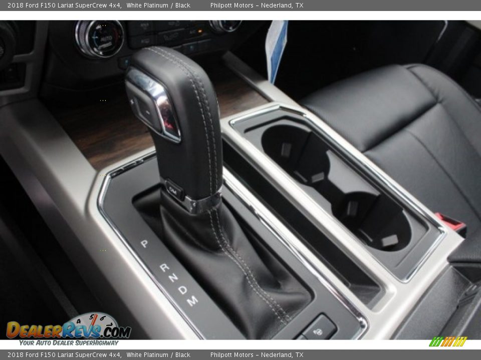 2018 Ford F150 Lariat SuperCrew 4x4 White Platinum / Black Photo #19