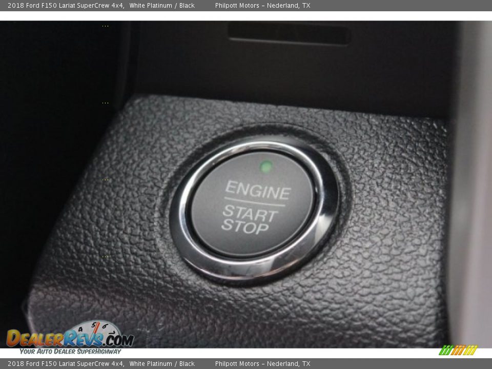 2018 Ford F150 Lariat SuperCrew 4x4 White Platinum / Black Photo #20