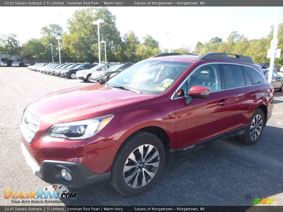 2016 Subaru Outback 2.5i Limited Venetian Red Pearl / Warm Ivory Photo #8