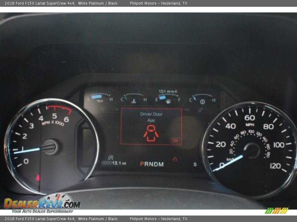 2018 Ford F150 Lariat SuperCrew 4x4 White Platinum / Black Photo #23