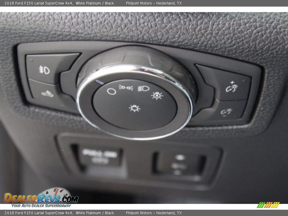 2018 Ford F150 Lariat SuperCrew 4x4 White Platinum / Black Photo #24