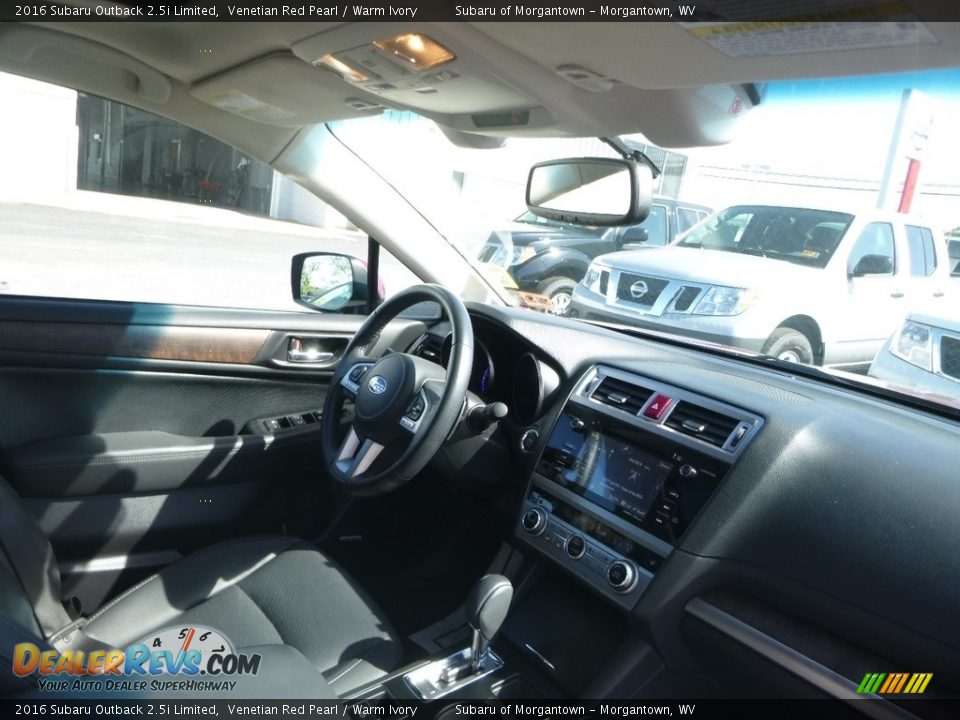 2016 Subaru Outback 2.5i Limited Venetian Red Pearl / Warm Ivory Photo #11