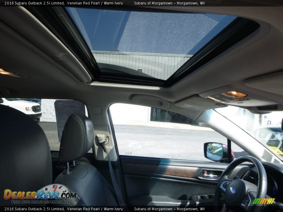 2016 Subaru Outback 2.5i Limited Venetian Red Pearl / Warm Ivory Photo #12