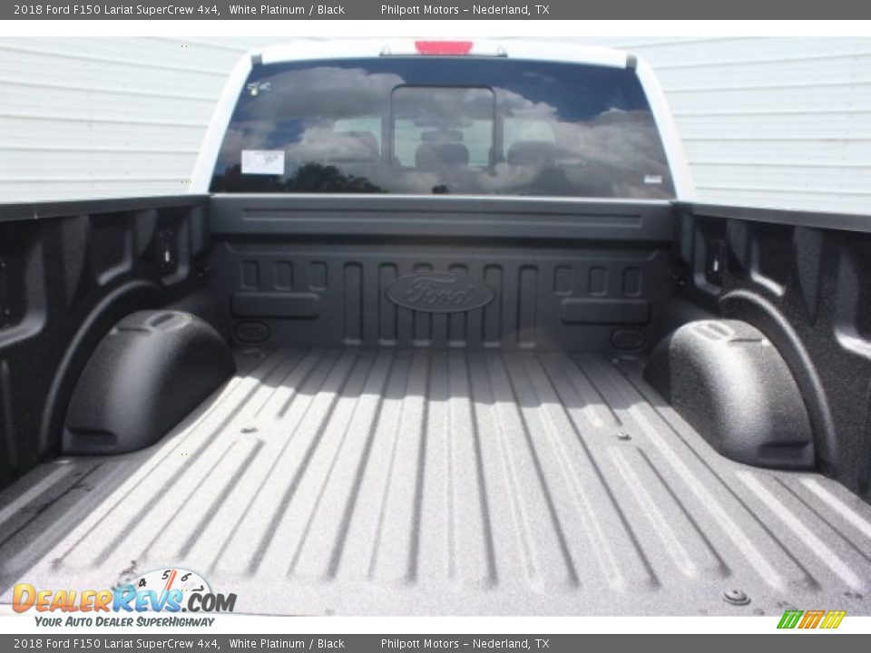 2018 Ford F150 Lariat SuperCrew 4x4 White Platinum / Black Photo #29