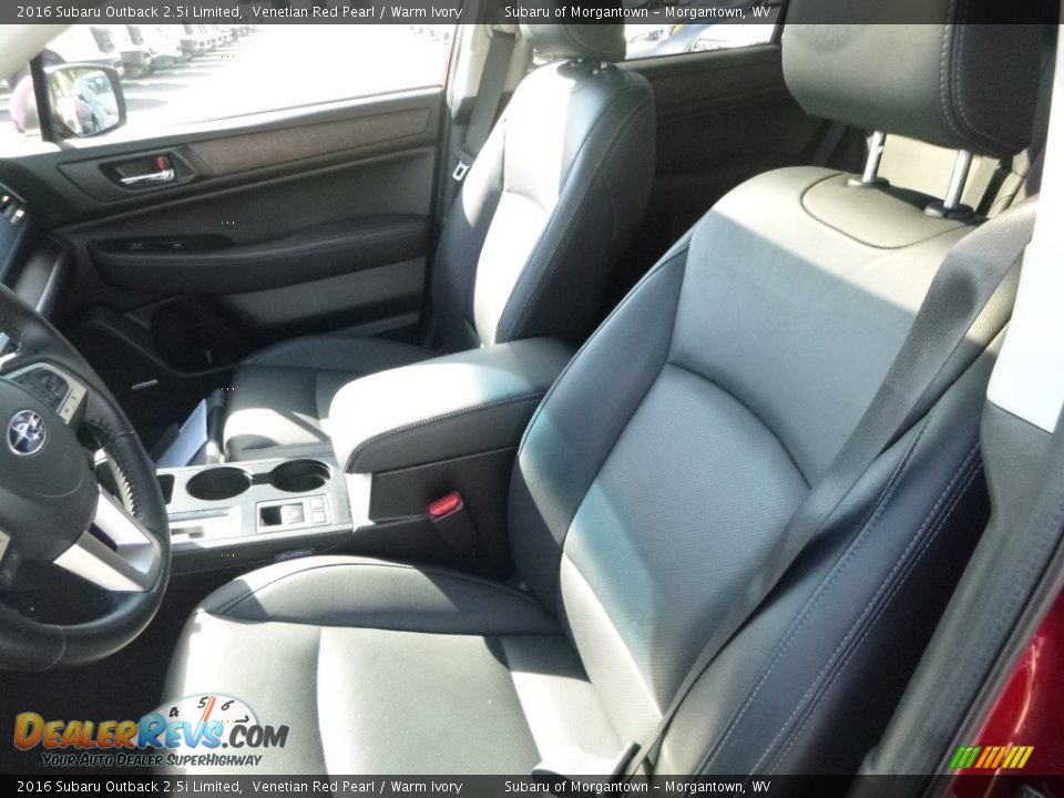 2016 Subaru Outback 2.5i Limited Venetian Red Pearl / Warm Ivory Photo #15