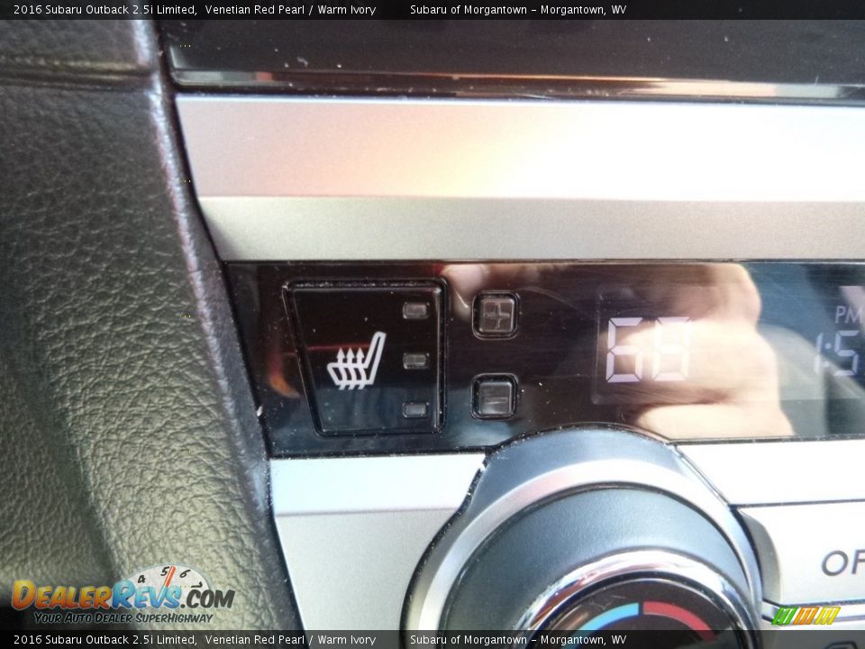 2016 Subaru Outback 2.5i Limited Venetian Red Pearl / Warm Ivory Photo #20