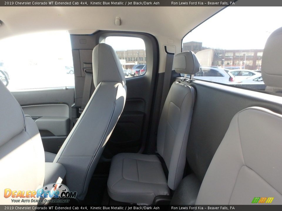 Rear Seat of 2019 Chevrolet Colorado WT Extended Cab 4x4 Photo #13