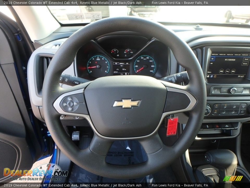 2019 Chevrolet Colorado WT Extended Cab 4x4 Steering Wheel Photo #18