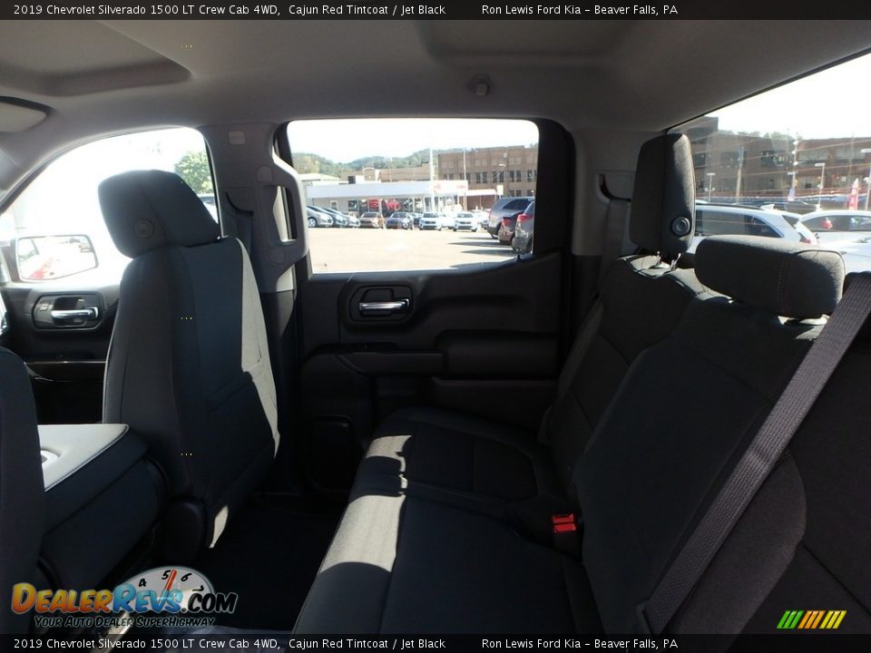 2019 Chevrolet Silverado 1500 LT Crew Cab 4WD Cajun Red Tintcoat / Jet Black Photo #11