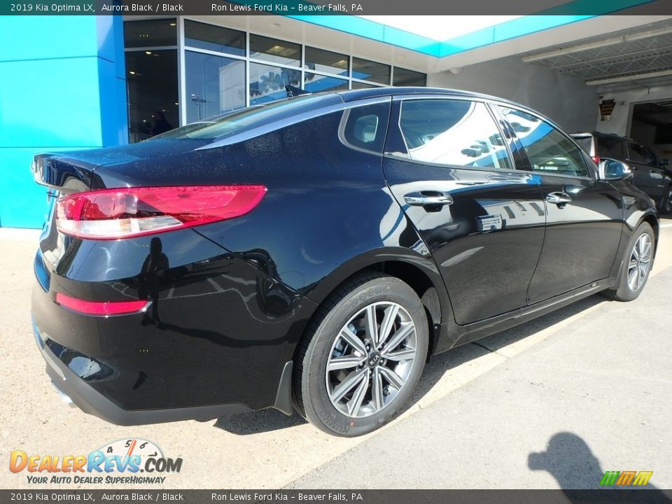 2019 Kia Optima LX Aurora Black / Black Photo #2