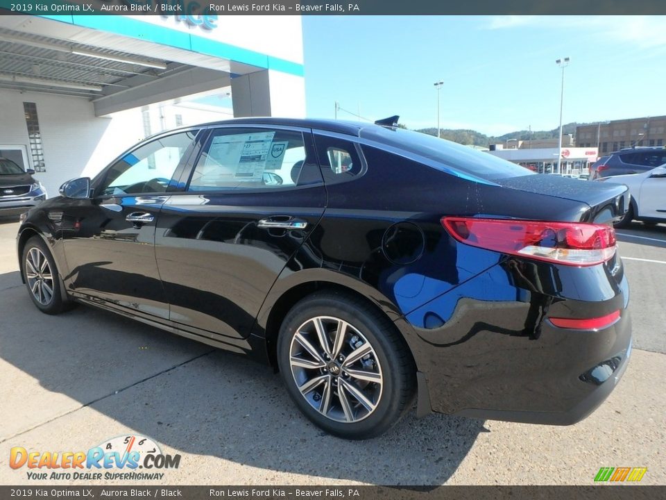 2019 Kia Optima LX Aurora Black / Black Photo #4