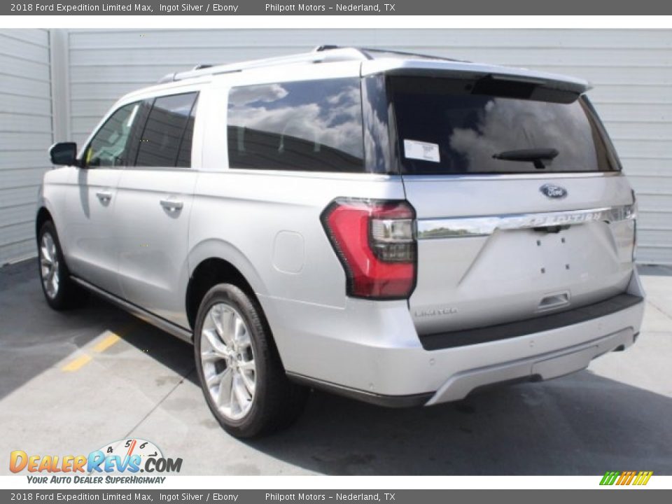 2018 Ford Expedition Limited Max Ingot Silver / Ebony Photo #7