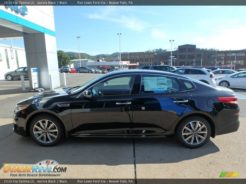 2019 Kia Optima LX Aurora Black / Black Photo #5