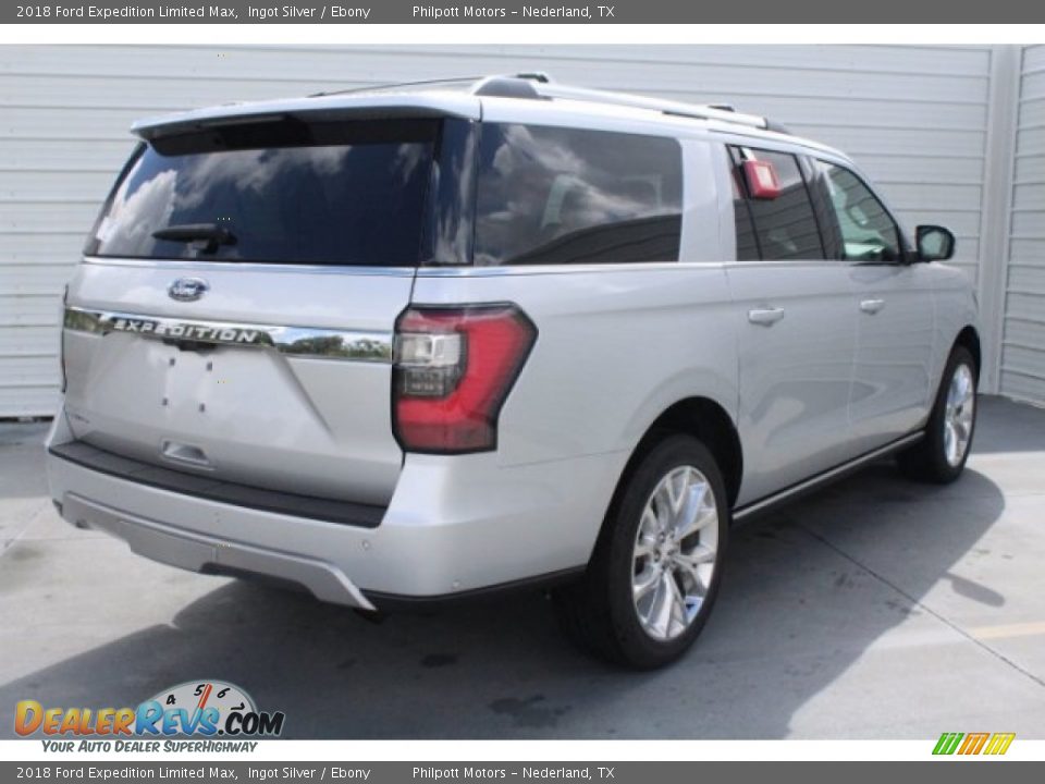 2018 Ford Expedition Limited Max Ingot Silver / Ebony Photo #9