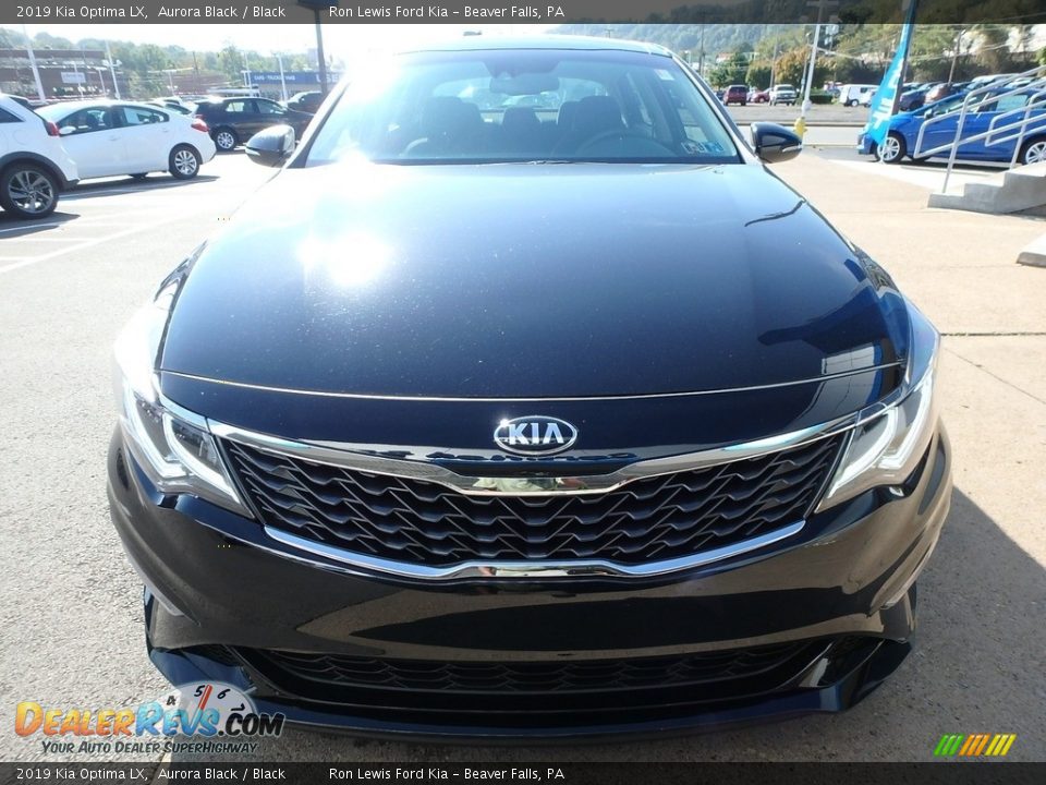 2019 Kia Optima LX Aurora Black / Black Photo #7