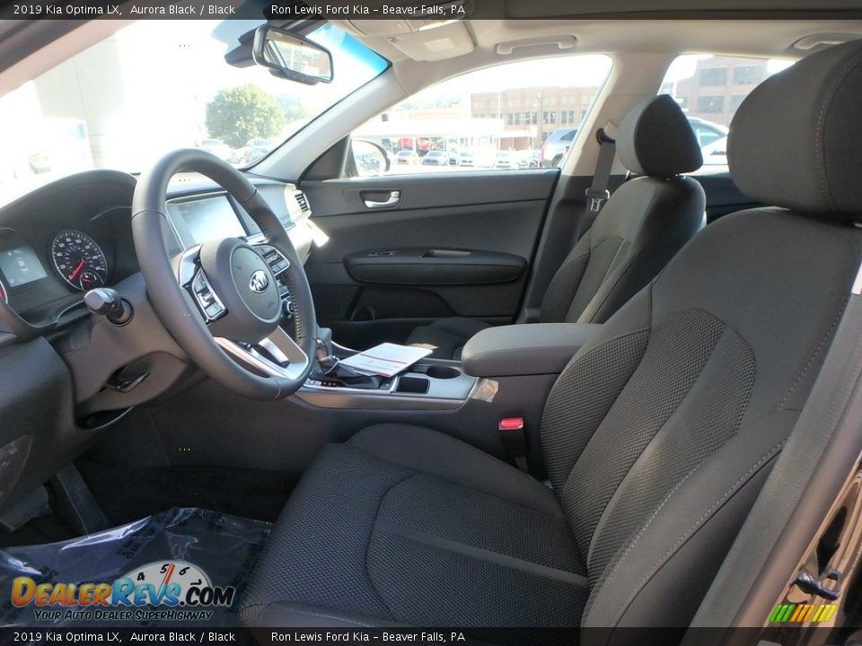 2019 Kia Optima LX Aurora Black / Black Photo #10