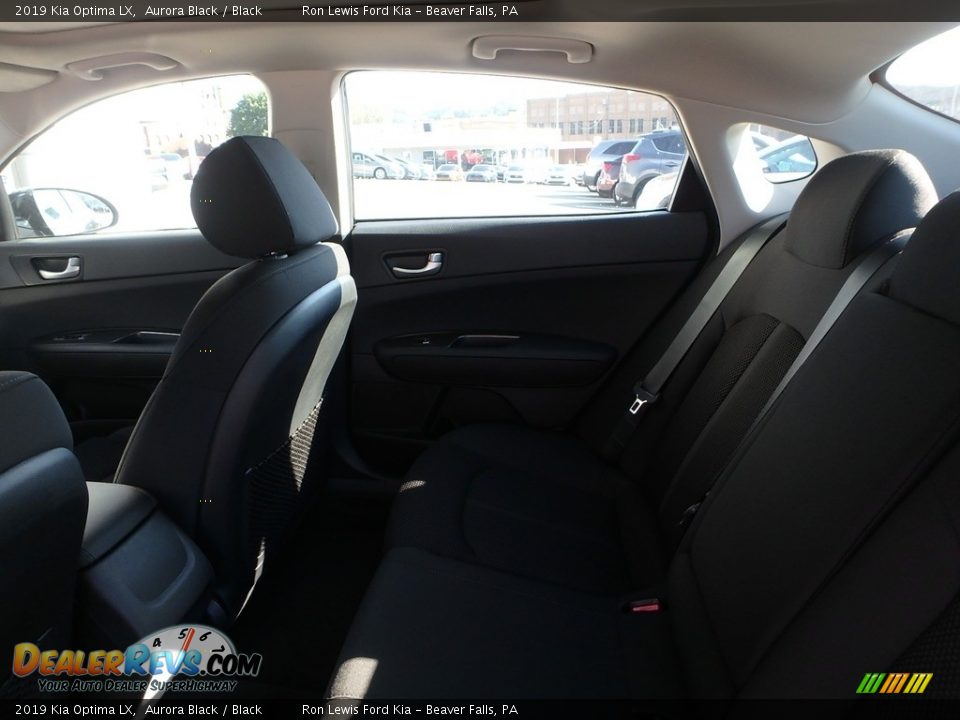 2019 Kia Optima LX Aurora Black / Black Photo #11